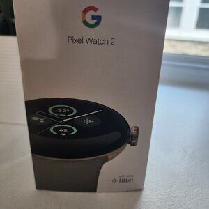 BRAND New in BOX - Google Pixel Watch 2 (41mm) Champagne Gold Case